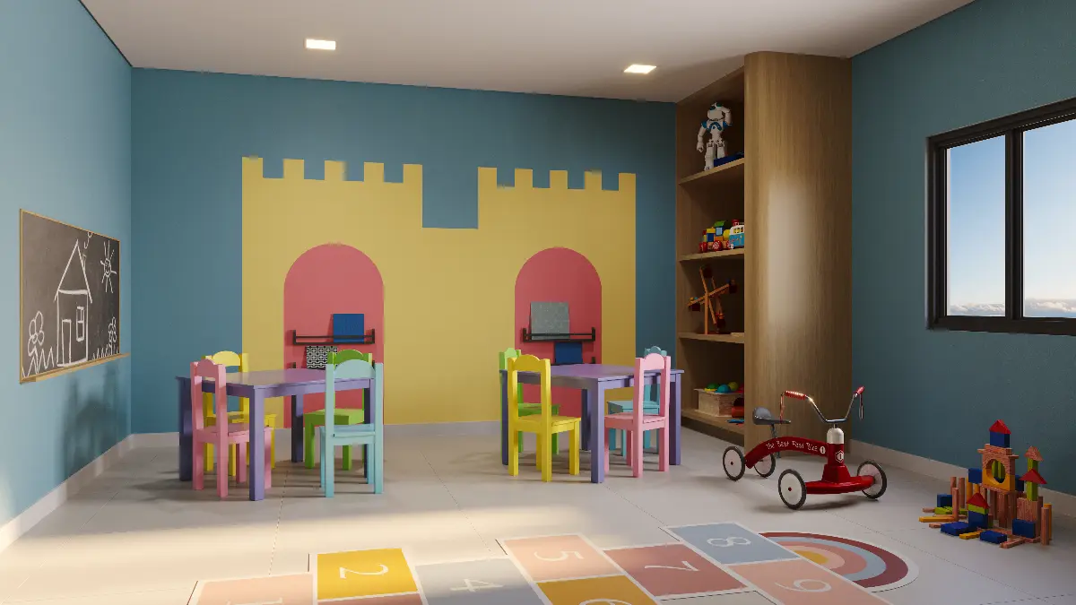 Perspectiva artística — Espaço kids